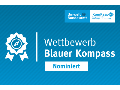 Umweltbundesamt Nominierung "Blauer Kompas"