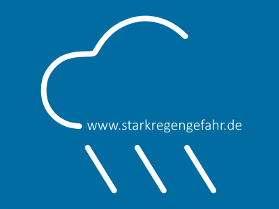 www.starkregengefahr informiert über die individuelle Starkregengefährdungslage.