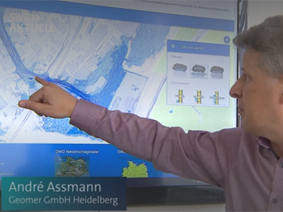 Dr. André Assmann im SWR-Interview zum Thema Starkregen und Vorsorge