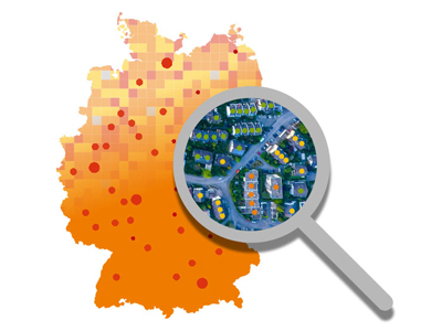 Wärmeatlas Deutschland 2.0 bildet den Wärmebedarf von Wohn- und Nichtwohngebäuden deutschlandweit ab
